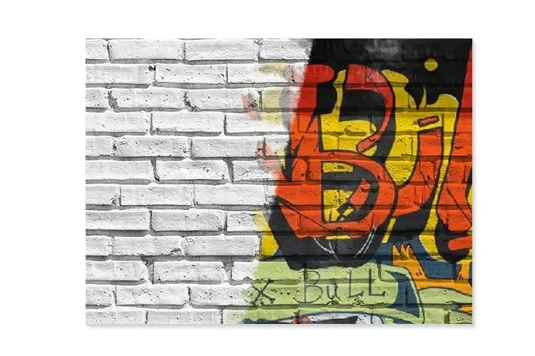 Graffiti-Entfernung per Laser