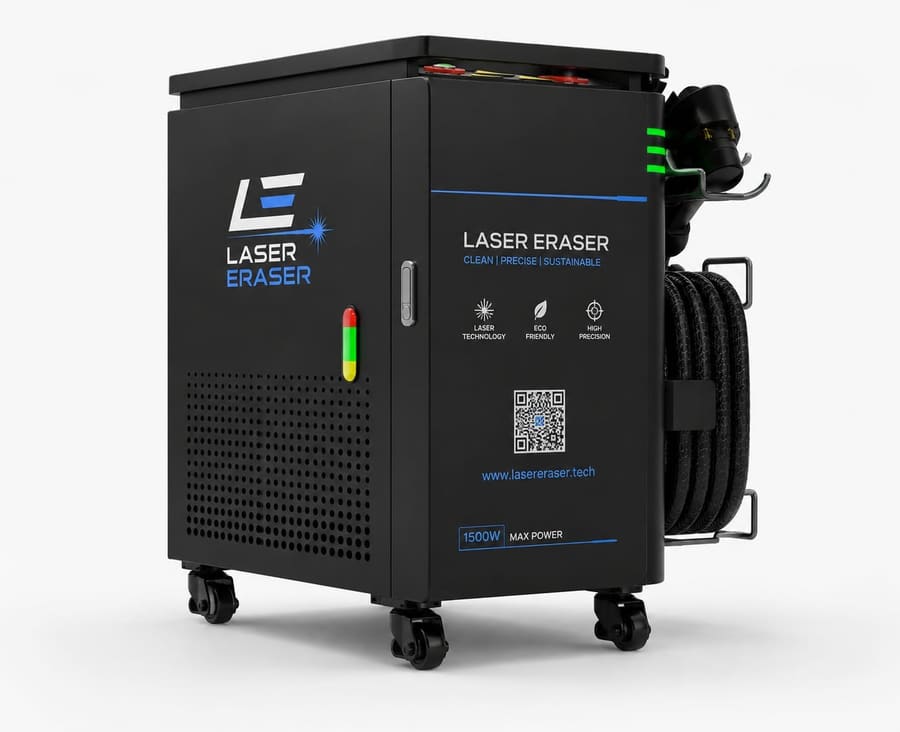 Laser Eraser 1500W mobile Laserreinigungsanlage